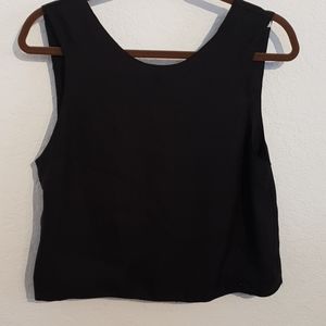 Balck top open back RVCA